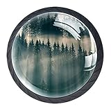 Knopfgröße: Griff 3,5 x 2,8 cm / 1,38 x 1,10 Zoll, Schraube 0,8 x 2,8 cm. Geeignet für die Plattendicke ist 15-20 MM