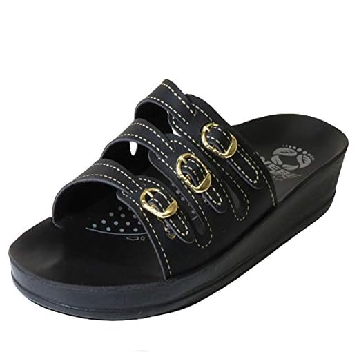 Chinelo Ortopédico Webe Flex Feminino 3 Fivelas Preto 36