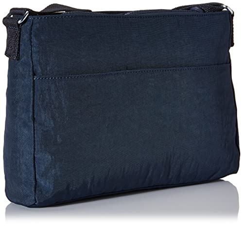 Kipling Womens Women's New Angie Handbag, Lightweight Bag, Nylon Travel Crossbody Bag, Blue Bleu 2, 10.5 L X 8 H X 2 D Us #TOP1