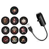 Plug and Play HD Christmas Projector, Plug-and-Play-HD-Sternprojektor, 2-in-1 USB Sternenhimmel-Projektorlampe, 360° drehbarer Tragbare LED-Nachtlampe, Weihnachts-Projektor-Nachtlicht
