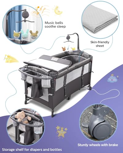 Adovel UP650S Baby Bassinet Bedside Crib thumb #2