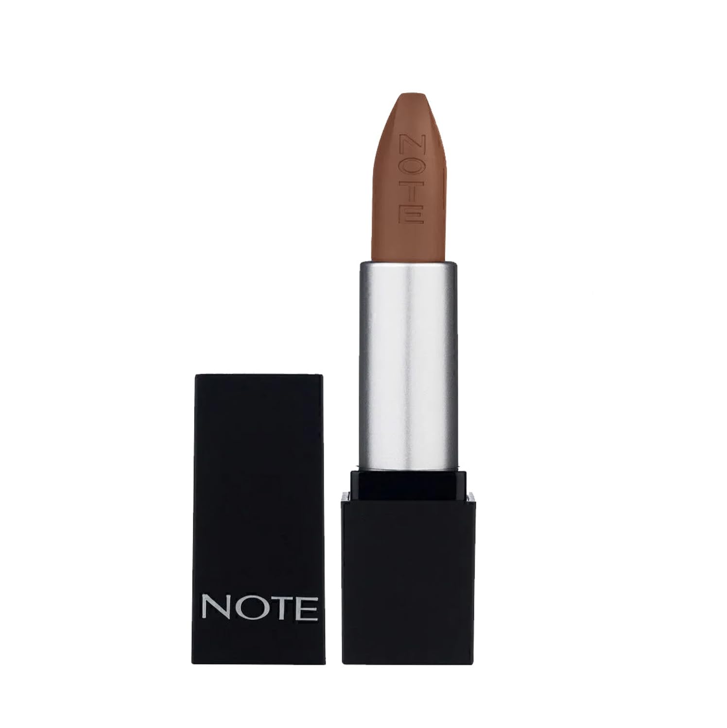 Note Cosmetics Mattever Lipstick 02 Spring Dress Yarı Mat Saten Bitişli Ruj, Kahverengi