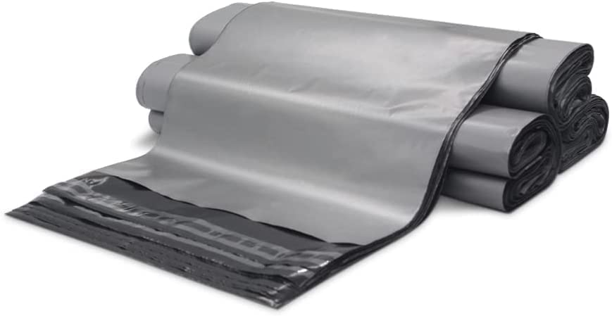 TGL PACKAGING™ Grey Mailing Bags – Pack of (24x36 inch ━ 60x91 cm, 500) Self-Seal Poly Postage Bags– Waterproof, Tear-Resistant, Tamper-Proof Parcel Bags for Shipping & Packaging