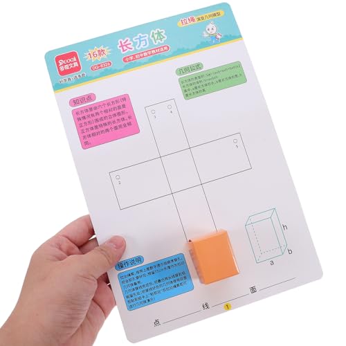 Kit pédagogique mathématique de 16 formes spatiales et solides pliables - 4