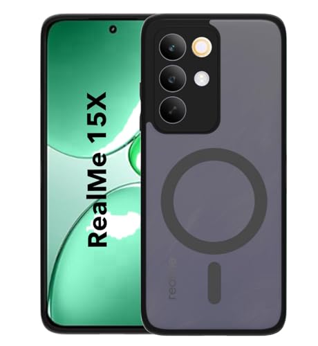 Image of Mobile Back Cover for Realme Narzo 90X 5G / Realme C85 5G / Realme 15X 5G Mobile Back Cover | Hybrid PC + TPU | Full Armour & Camera Protection Back Cover (Realme 15X)