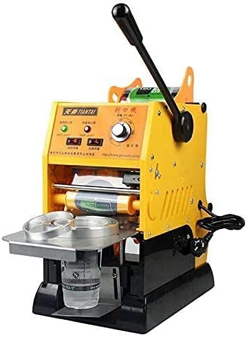 Máquina seladora de copos Boba Bubble Tea Coffee 300~500 xícaras/...