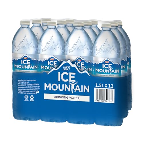 Ice Mountain Pure Drinking Water 1.5L (Pack of 12)