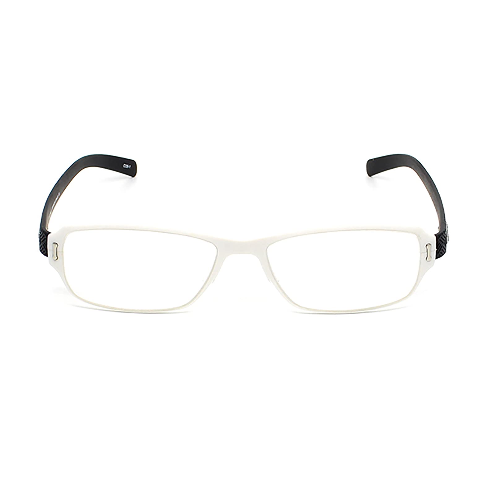 Gafas de Lectura Anti-Luz Azul, Moda Gafas de Lectura Graduadas Ultra Delgadas para Hombres/Mujeres, Gafas de Lectura Lentes Transparente, Bisagras de Resorte +2,50
