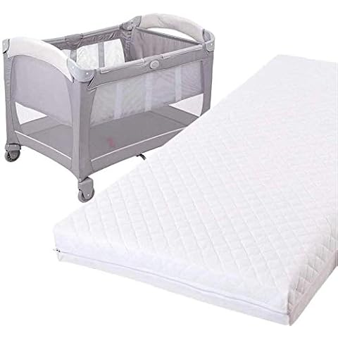 Northern Luxe Travel Cot Mattress fits Graco, Red Kite, Mothercare & many more (95 x 65 x 7.5 cm) Cover