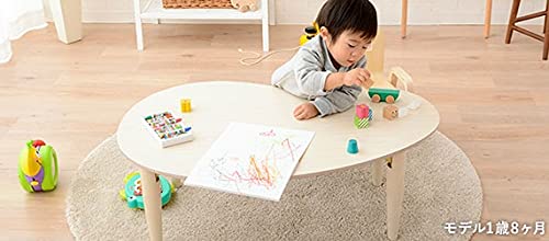 Amazon.co.jp: キッズ テーブル 折りたたみ 雲のかたちのキッズ 