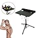 Produktbild L-Y-Q Tattoo Stativ, Tattoo Workstation, Höhenverstellbares Tattoo Stativstativ Schwammpad Armlehne Beinauflage Werkzeug
