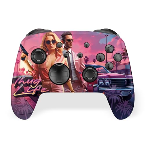 Manette Switch PC sans-fil RGB Freaks and Geeks Thug Life manette gaming