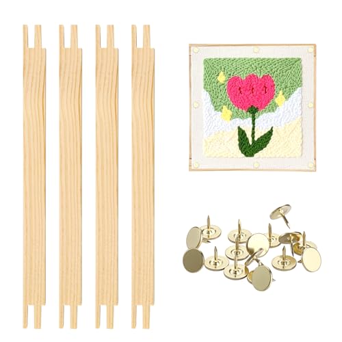 Barras de madera de 9 pulgadas para costura artesanal y punto de cruz OwnMy