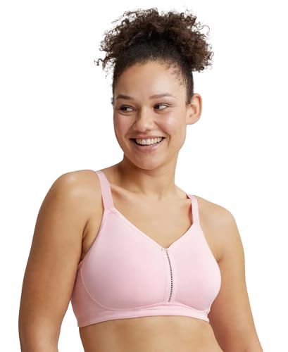 Image of Jockey ES27 Women Wirefree Non Padded Super Combed Cotton Elastane Stretch Full Coverage Minimizer Bra