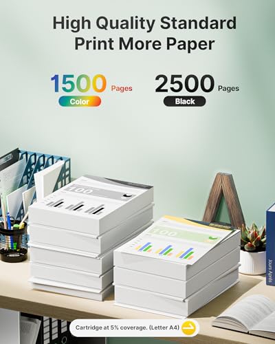 Image of LC506 LC506XL Ink Cartridges High Yield LC 506 XL Compatible with Brother LC506XL Ink Cartridges for Brother Printer MFC-J4355DW MFC-J4555DW MFC-J4557DW Printer (4 Pack, Black, Cyan, Magenta, Yellow)