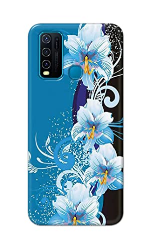 Image of PRINTFIDAA Beautiful Floral Design Printed Designer Hard Case for Vivo Y30 / Vivo Y50 Back Cover -(e) RPM1006