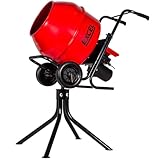 Excel 134L Portable Cement Mixer 240V/370W with Wheels