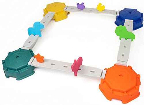 bintiva Obstacle Balance Course for Kids - Coordination Path for Children of All Ages