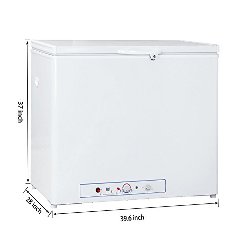 Buy SMETA 110V/LP Propane Deep Chest Freezer Single Door 2Way 110 volt