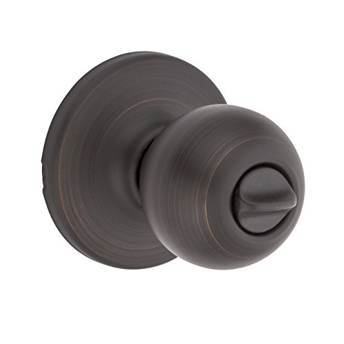 Kwikset 93001-917 Polo Privacy Bed/Bath Knob In Venetian Bronze