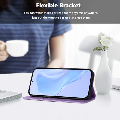 Étui iPhone 16 antichoc YBM : évitez les rayures grâce au rabat violet