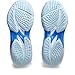 ASICS Women's Sky Elite FlyteFoam 3 Volleyball Shoes, 10, White/Blue Coast