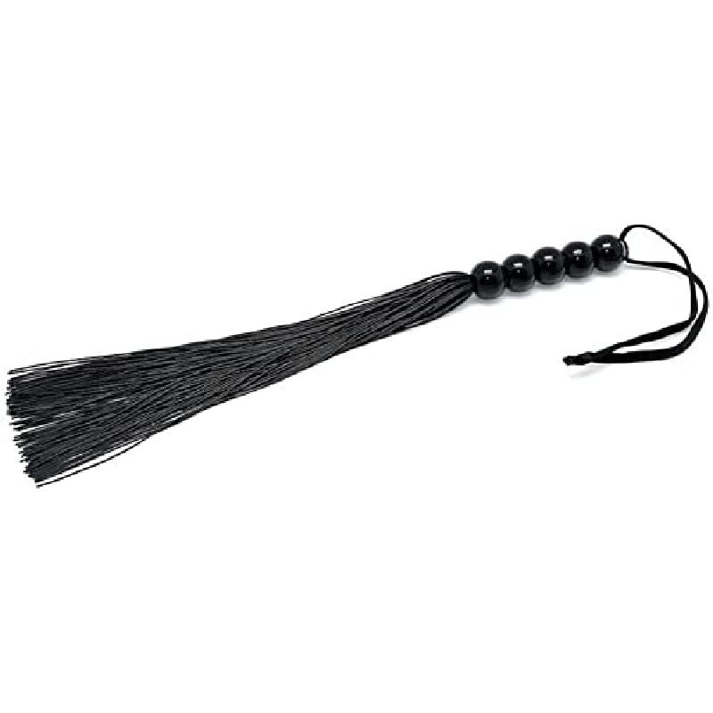 Rimba Bondage Play Silicone Fouets Noir 38 cm