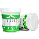 Easy@Home 12 Panel Urine Test Cup Kit with Temperature Strip - 100 Pack Instant Urine Test - All 12 Drug Metabolites in One Cup #ECDOA-7124