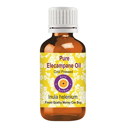dève herbes Pure Elecampane Oil (Inula helenium) Cold Pressed 30ml (1 oz)