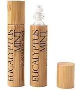 Soulistic Root Eucalyptus Mint Essential Oil Roller, Breathe Essential Oil Blend, Eucalyptus Pepp...