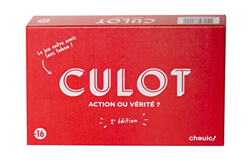Culot, le jeu d'Action ou Vérité - Jeu de soirée adulte - 2ème édition