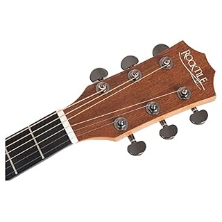 Rocktile WSC-101C NT Guitare acoustique folk, Concert Set compris gigbag - Les Beatles, Paul McCartney, John Lennon, RIngo Starr, George Harrison Rocktile WSC-101C NT Guitare acoustique folk, Concert Set compris gigbag – Image 6
