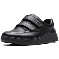 Clarks Goal Style K Boys School Shoes 1.5 Black