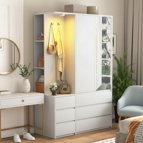 71.7'' Armoire Wardrobe Closet...