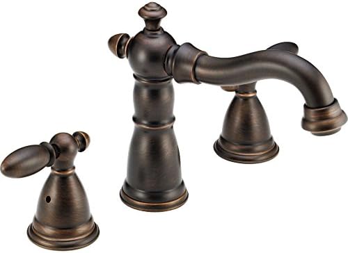 Delta Faucet Victorian Roman Tub Faucet - 2755RB-616RB - Classic Bathroom Tub Faucet Set - Comes with Tub Faucet, Handles & Rough-In - Venetian Bronze