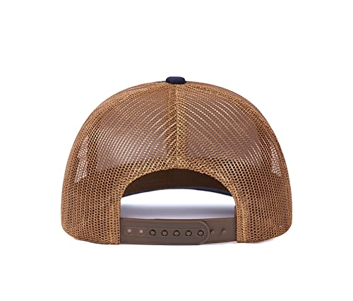 Image of Quanhaigou Trucker Hat - Mesh Snap Back - Unisex Adjustable Baseball Cap - Outdoor Hats for Men Women
