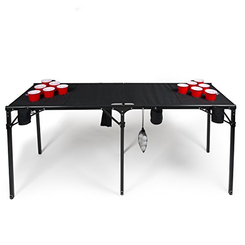 Camerons Portable Beer Pong Table Collapsible 6 FT Beach Size Beirut