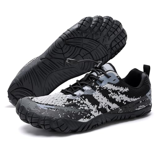 Image of WateLves Barefoot Water Shoes for Women Men Wide Toe Quick-Dry Lightweight Mesh Breathable Aqua Shoes for Beach Swim Yoga Exercise Surf Pool Boat