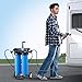 VEVOR Deionized Water System for Car Washing, Water Deionizer with Cart and Built-in TDS Meter, Water Spot Remover Filter with Dual Outlet Mode, Ideal for Cars, RVs, and Motorcycles
