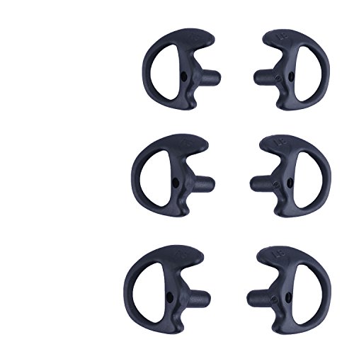 KS K-STORM Two Way Radio Ear Mold Replacement Soft Silicone Ear Insert