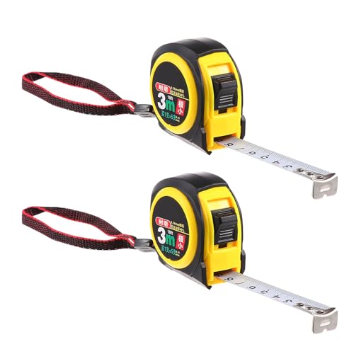 Cinta Métrica Retráctil de Acero 3 M x 19 mm Abaodam 2pcs miniatura 1