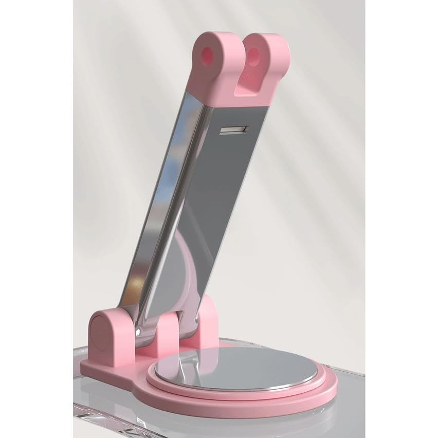 Support tablette acrylique transparent ajustable avec base rotative