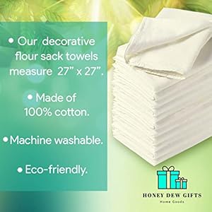 Honeydewgiftsnanaskitchenloveserveddailycottonfloursackdishtowels27inchby27inchmadeinusagrandmagiftsnanakitchengiftsgrandparentsdaygift10043 Urban Country Home Decor Honey dew gifts nanas kitchen love served daily cotton flour sack dish towels 27 inch by 27 inch made in usa grandma gifts nana kitchen gifts grandparents day gift 10043 urban country home decor