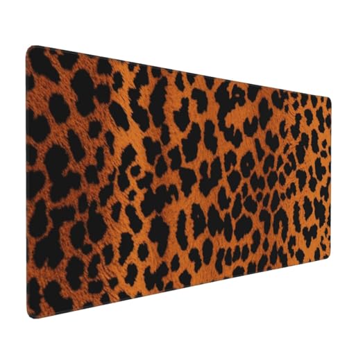 Tapis de souris de jeu léopard 40,6 x 90,2 cm aux finitions premium