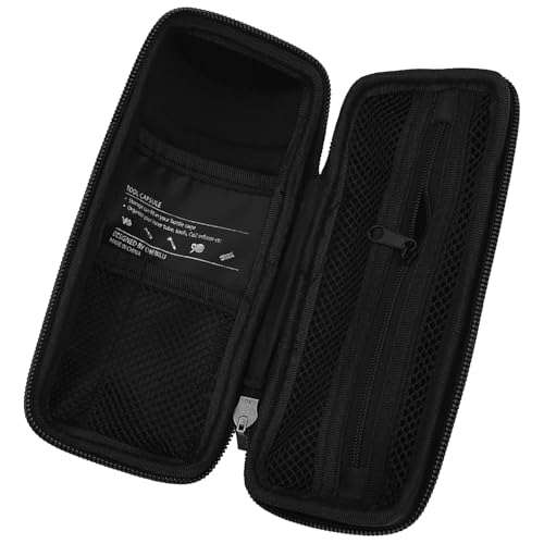 Borsa per bici, custodia per attrezzi da riparazione impermeabile nera per ciclismo Porta Attrezzi Bici Da Corsa