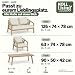 Koll Living Lounge-Set Amber | Outdoor Sitzgruppe mit Gartensofa, Gartensesseln & Tisch | Stahlgestellt in Holzoptik | Wetterfest & UV-beständig | Mix & Match Gartenlounge Beige/Braun