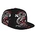Men Baseball Cap Adjustable Cap Flat Brim Summer Fashion Hat Dragon Cap for Women Men