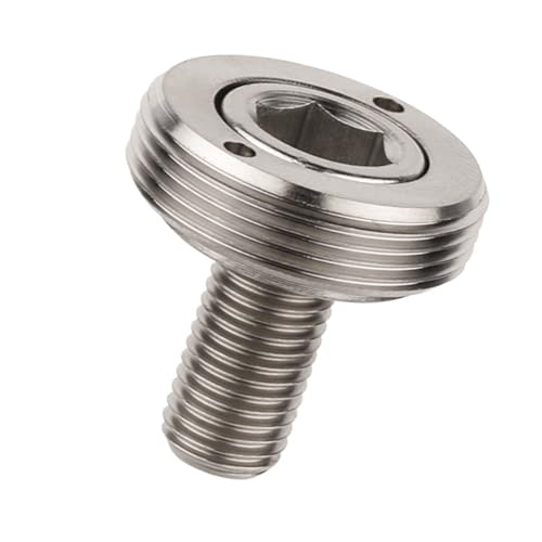 Shurhome Road Bike Bottom Bracket Fixing Bolts 8x15mm Hexagonal Crank Arm Fixing Bolts Bottom Bracket Screws for Square Cranksets