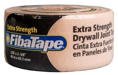 SAINT GOBAIN ADFORS Fdw8666-U Fiberglass Drywall Tape, Beige, 2-3/8 in. X 250 ft. - Quantity 10