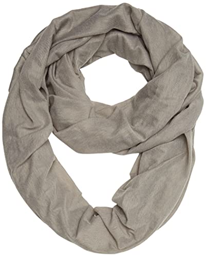 Tickled Pink womens Classic Solid Color Soft Lightweight Everyday Infinity Scarf, Gray, 31x31 Loop US Tickled Pink womens Classic Solid Color Soft Lightweight Everyday Infinity Scarf, Gray, 31x31 Loop US